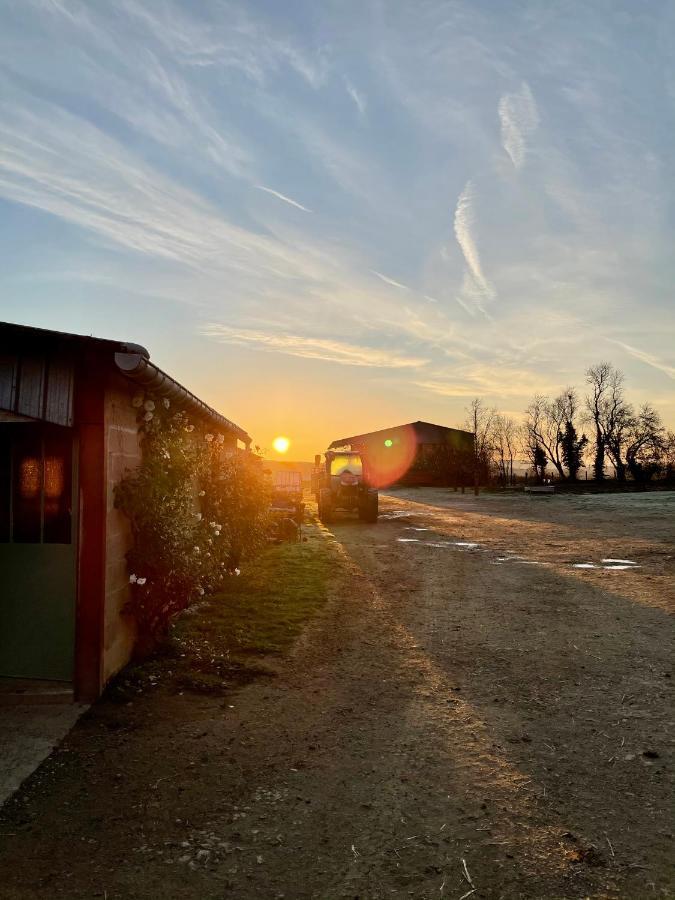 Chambre à la ferme Precy-le-Sec Extérieur photo